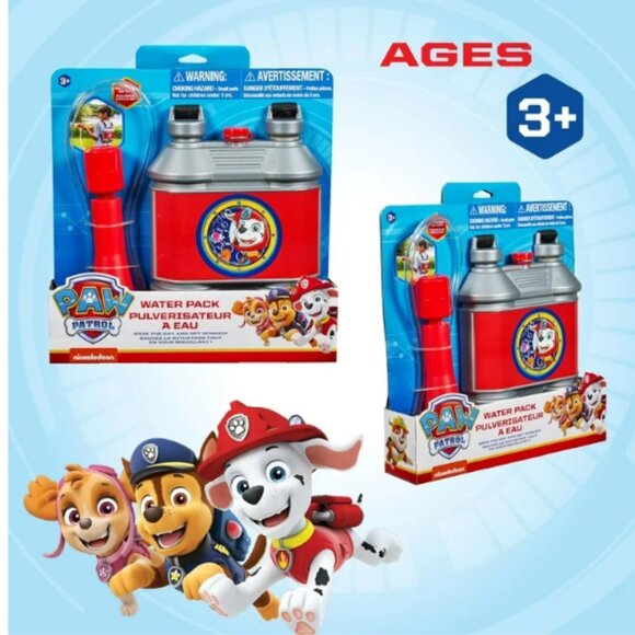 Paw Patrol Water Backpack Water Toy, PAW PATROL MARSHALL WATER PACK Brand New - Picture 3 of 6